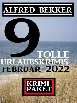 cover image of 9 tolle Urlaubskrimis Februar